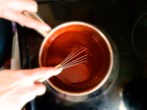 making sauce 2