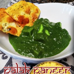 Palak Paneer – Indian Spinach & Cheese Curry